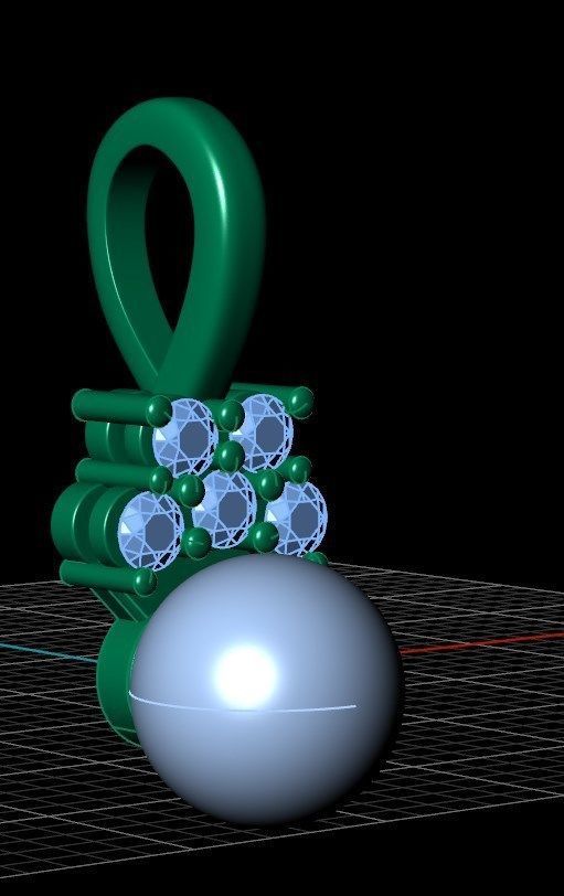 Pendant 49 3D print model_7