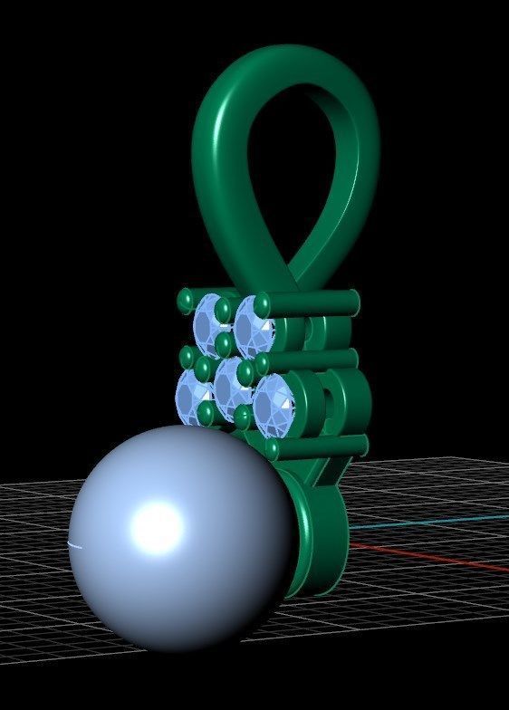 Pendant 49 3D print model_9