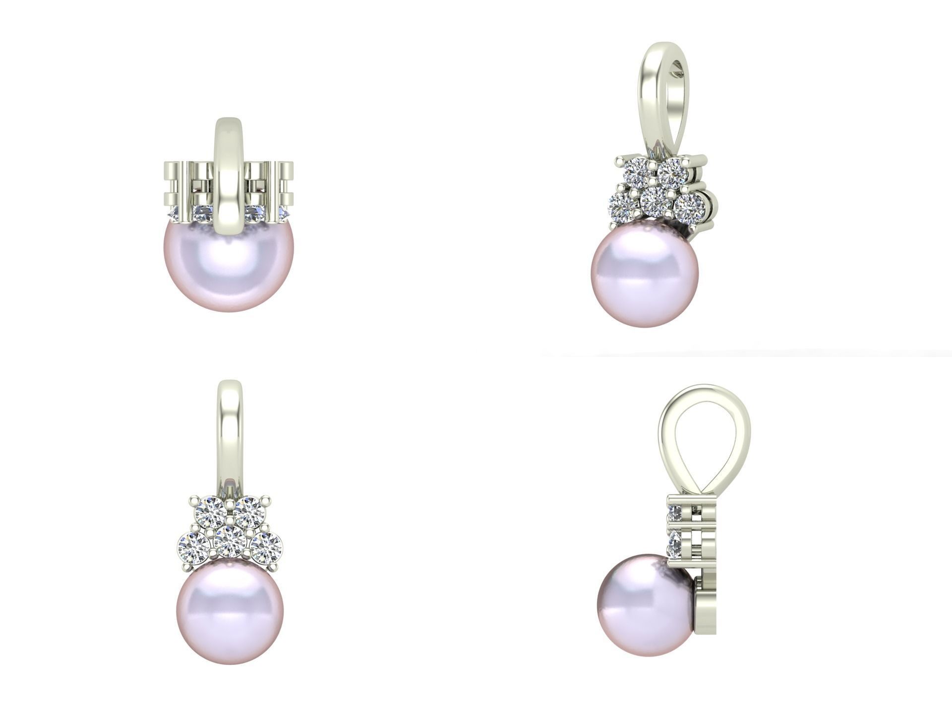 Pendant 49 3D print model_4