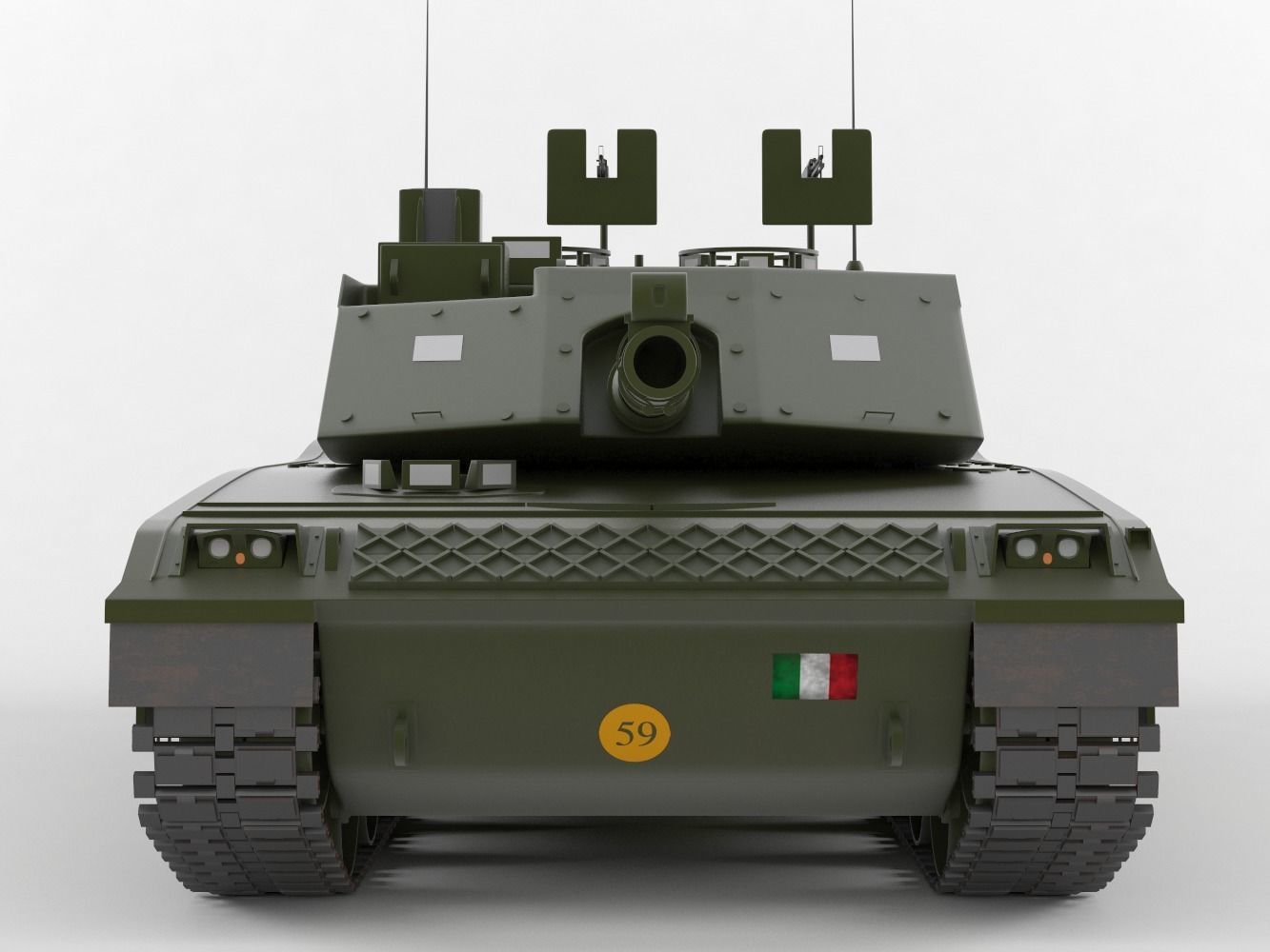 C1 Ariete 3D model_1