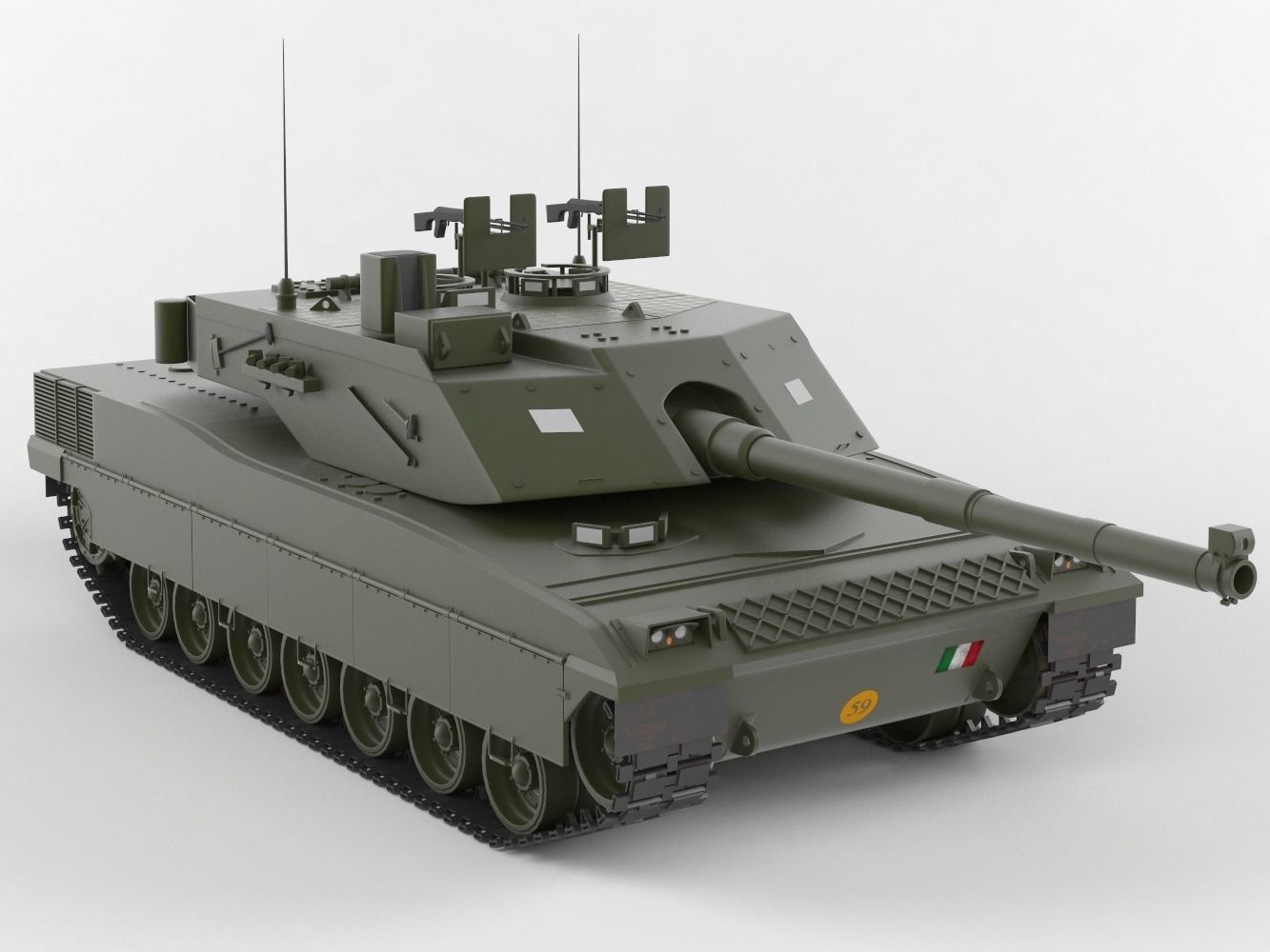 C1 Ariete 3D model_5