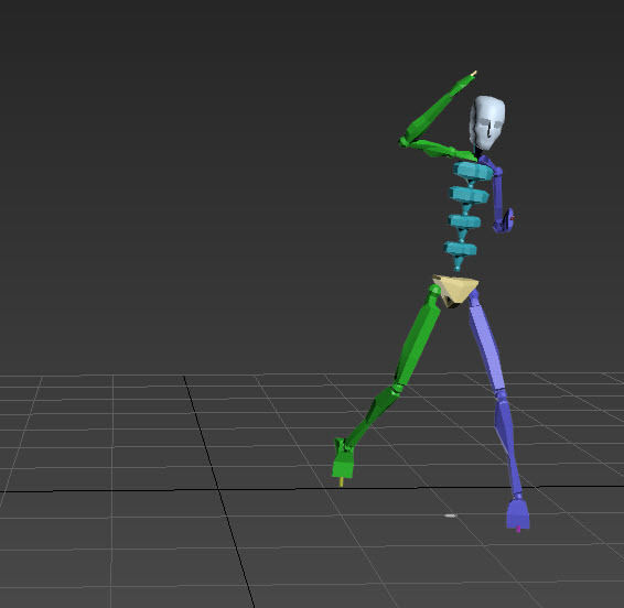 goalkeeper celebrate 9 in 1 3D model_6