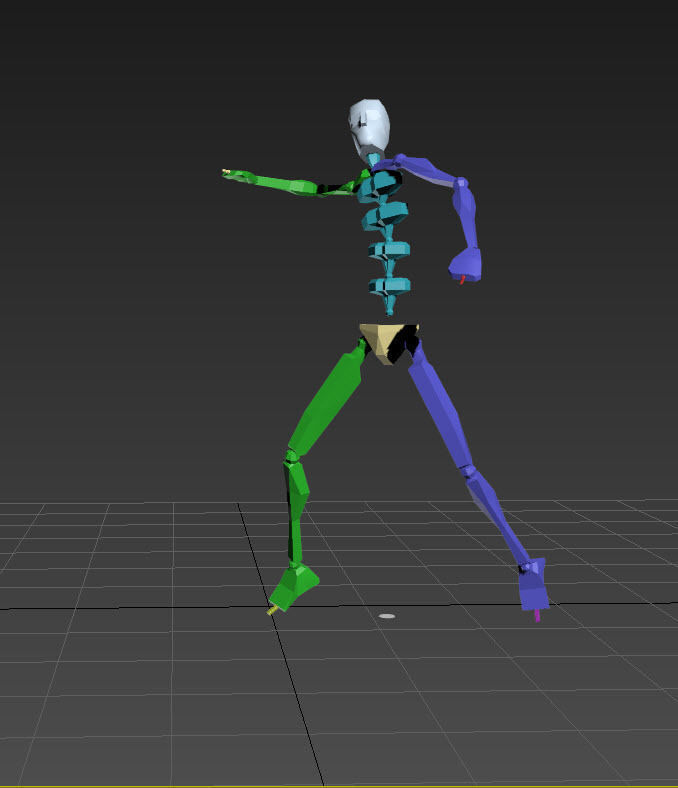 goalkeeper celebrate 9 in 1 3D model_5