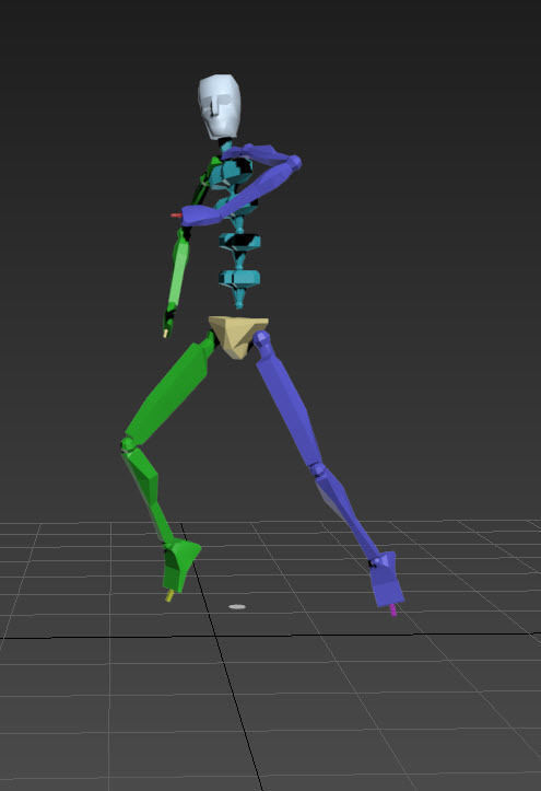 goalkeeper celebrate 9 in 1 3D model_1