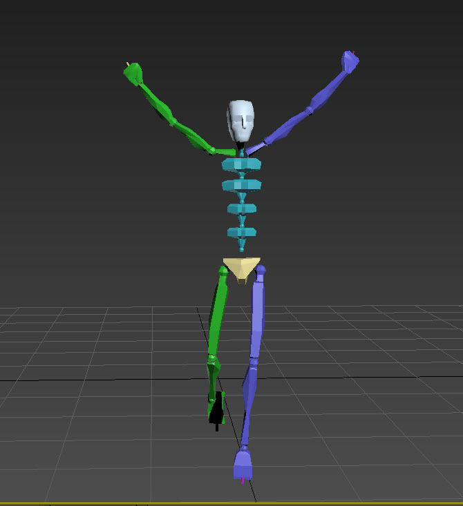 goalkeeper celebrate 9 in 1 3D model_4