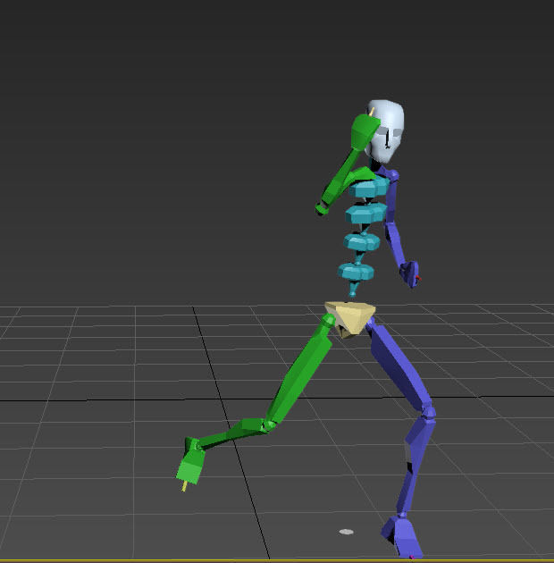 goalkeeper celebrate 9 in 1 3D model_2