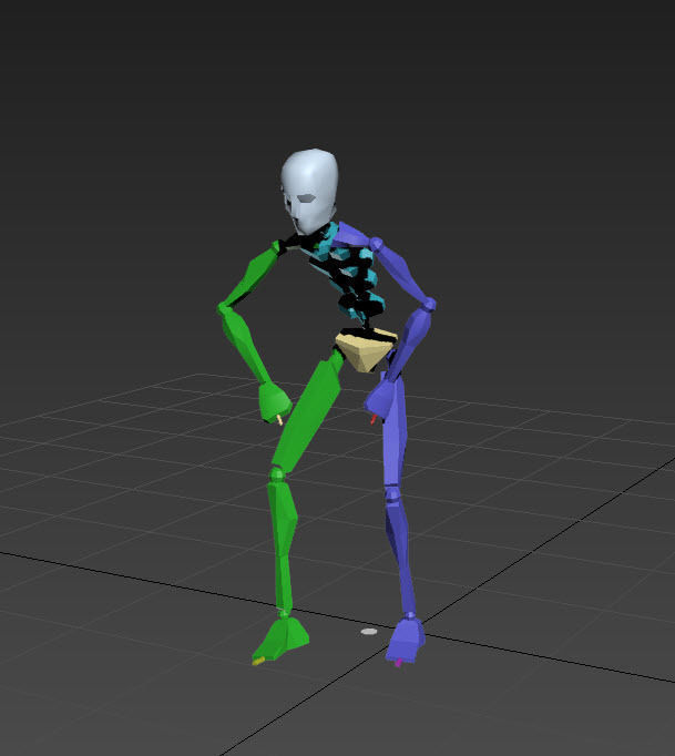 goalkeeper celebrate 8in1 3D model_7