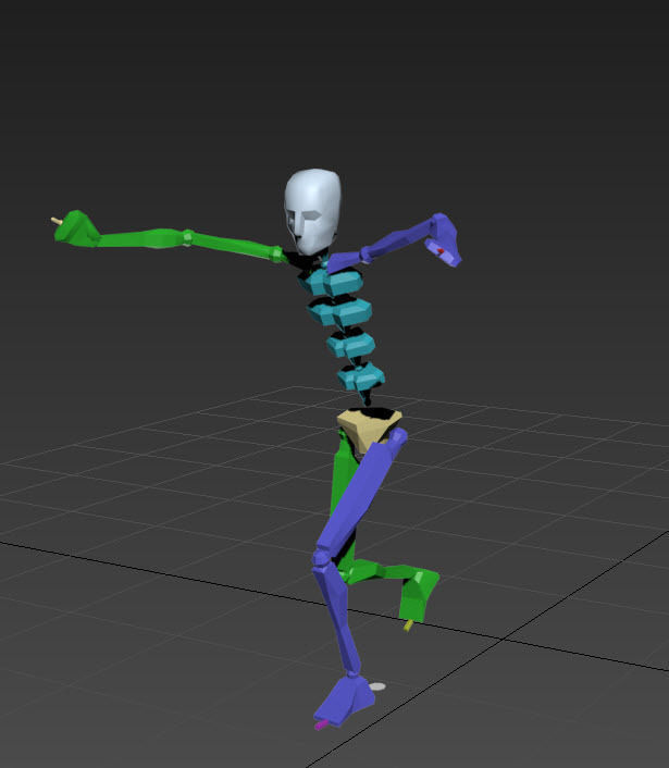 goalkeeper celebrate 8in1 3D model_2