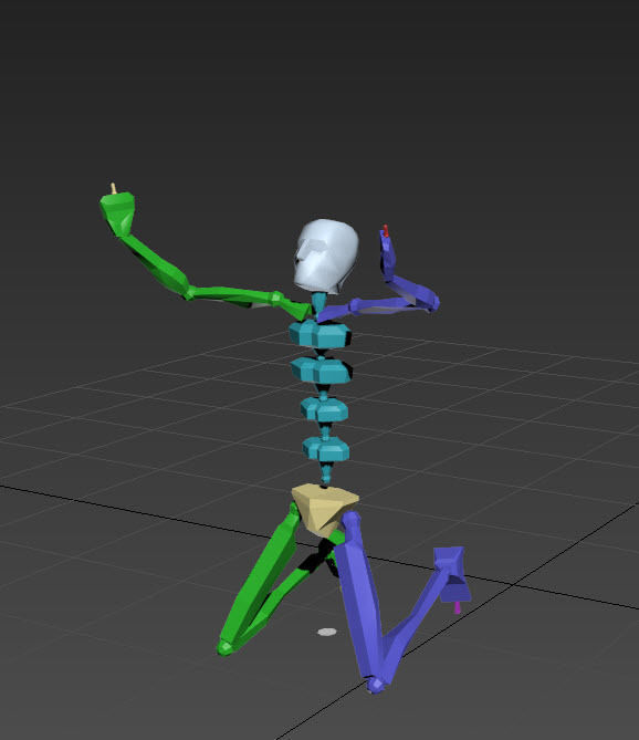 goalkeeper celebrate 8in1 3D model_4