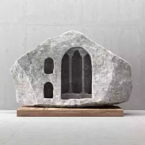 Stone decor cave