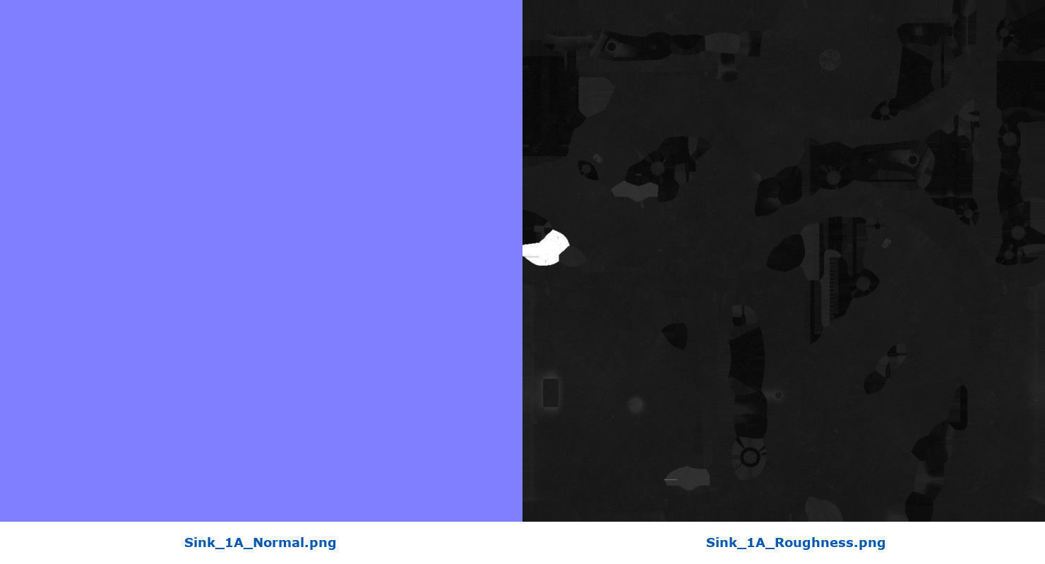 Sink 1A Low-poly 3D model_9