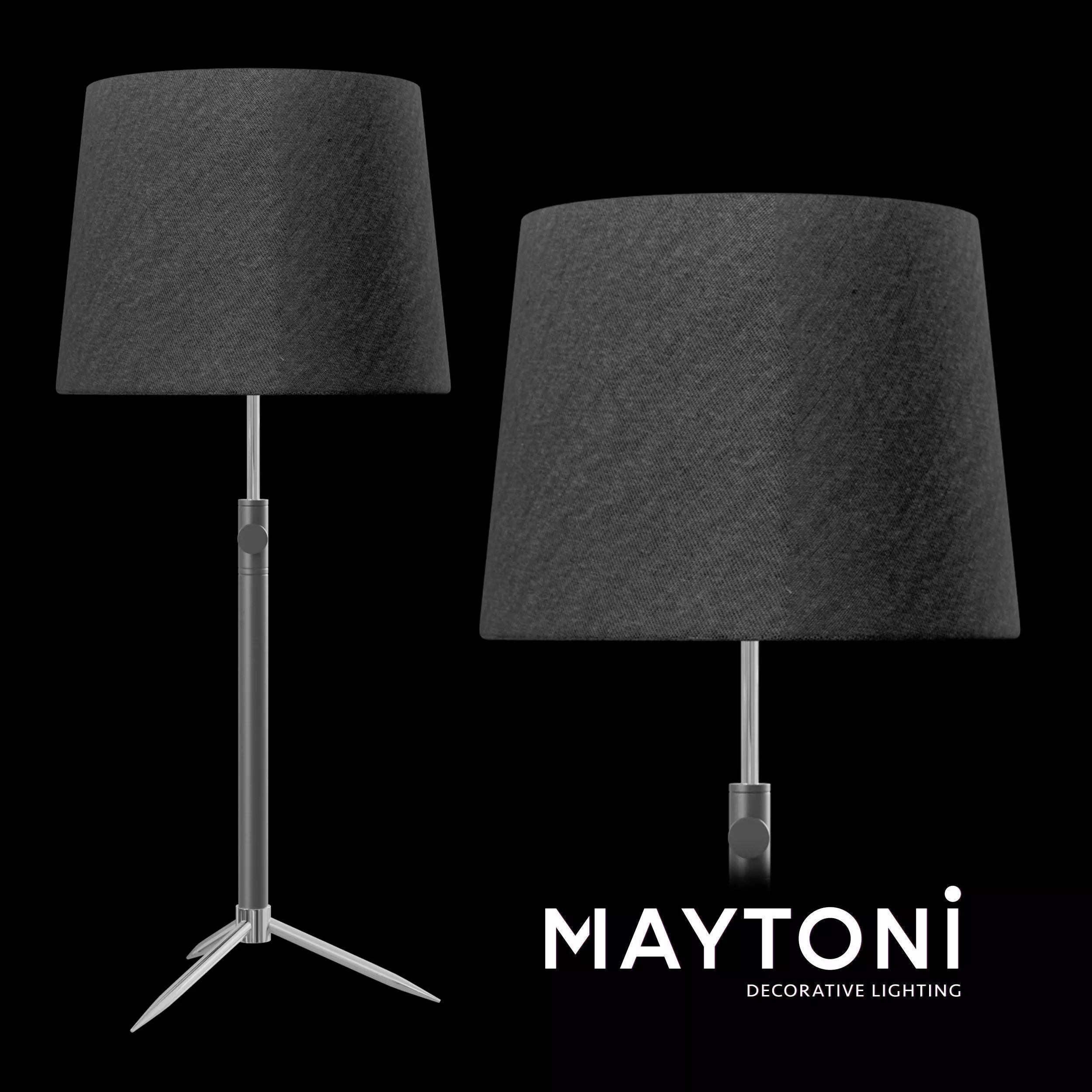 Table lamp Monic MOD323-TL-01-B Maytoni Modern Free 3D model