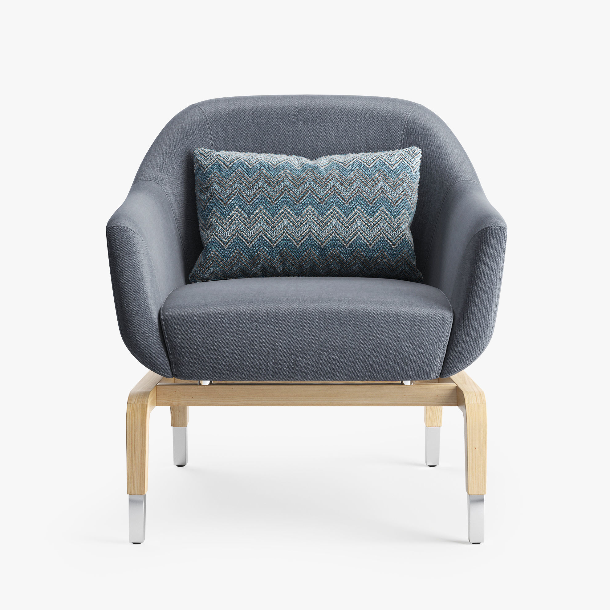 armchair SMANIA FIGI 3D model_3