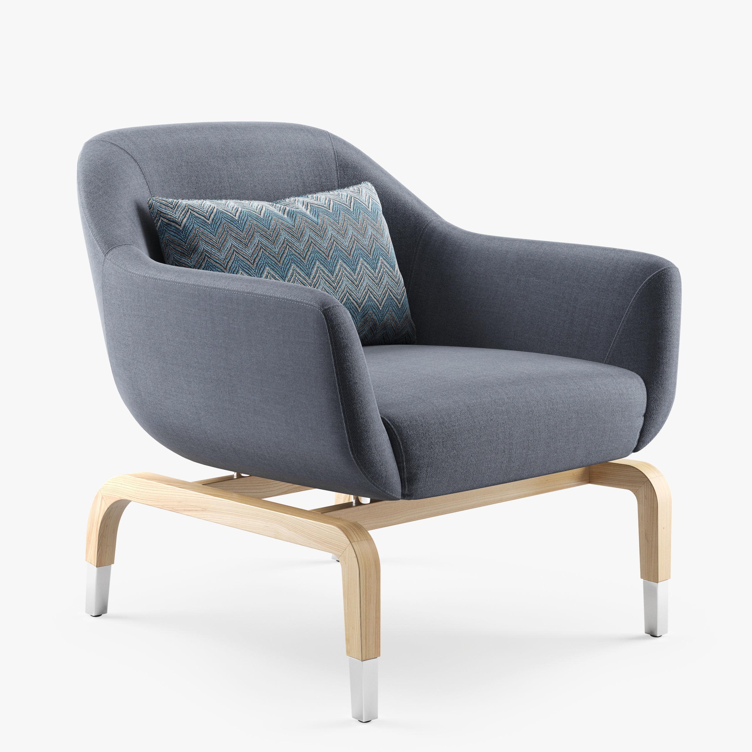 armchair SMANIA FIGI 3D model_1