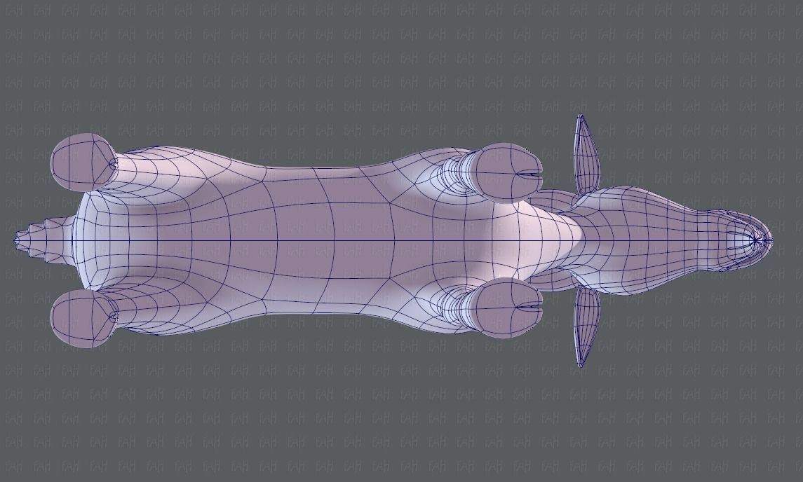 Goat V01 Low-poly 3D model_36