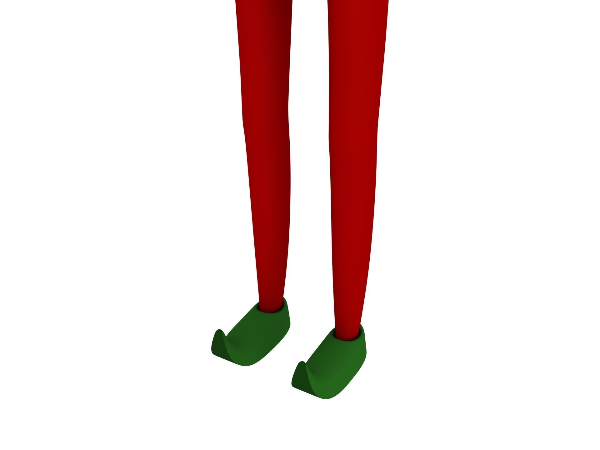 CartoonMan026 Elf 3D model_7