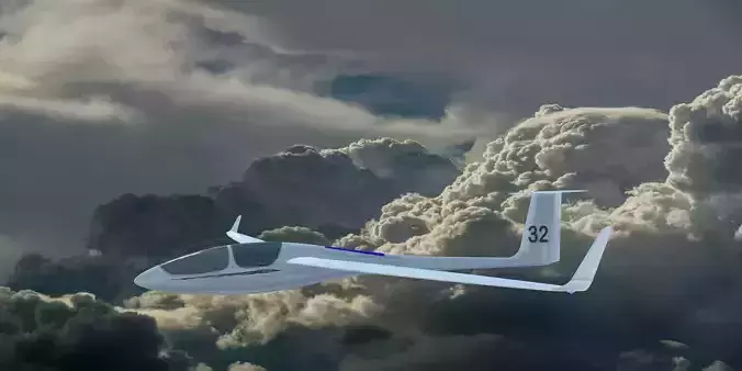 ASG32 Mi  Glider 3D model