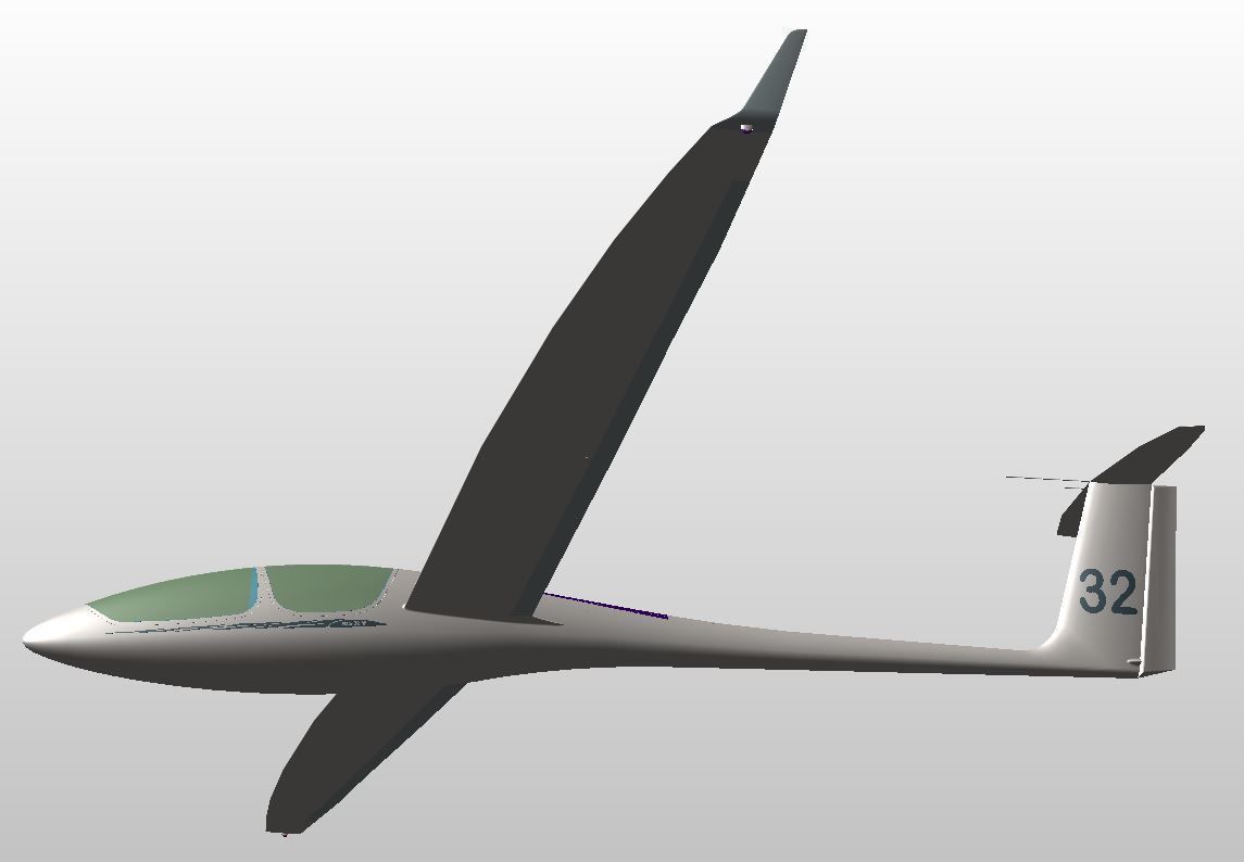 ASG32 Mi  Glider 3D model_4