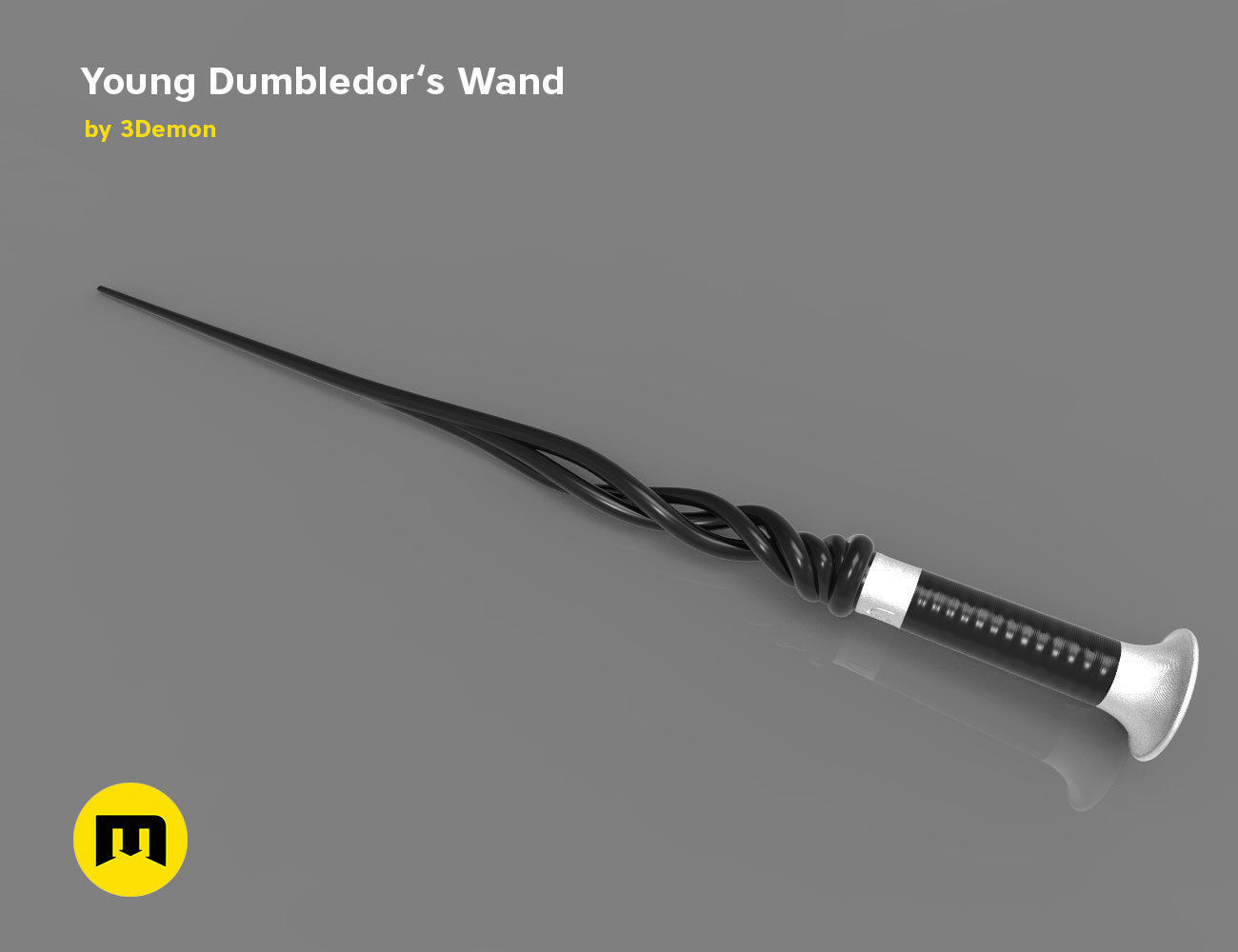 New Wand - Young Albus Dumbledore 3D print model_1