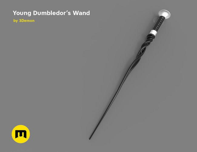 New Wand - Young Albus Dumbledore 3D print model