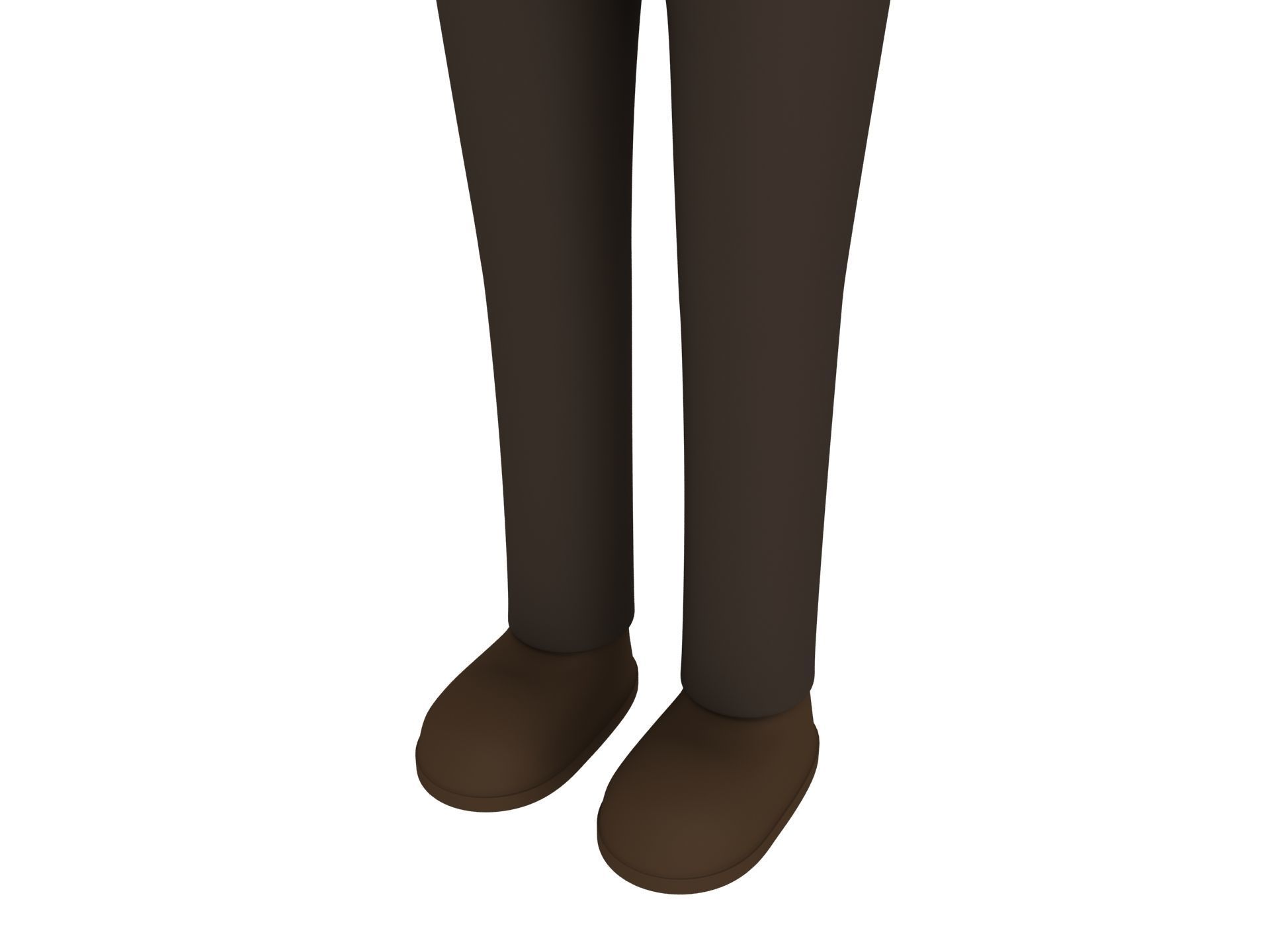 CartoonMan027 Camping Man 3D model_7