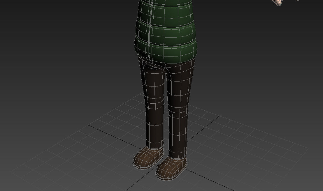 CartoonMan027 Camping Man 3D model_15