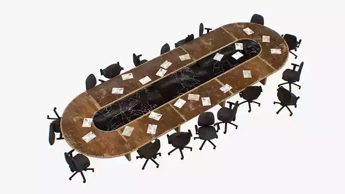 Meeting Table Damaged 