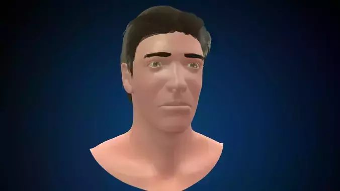 White Male Lowpoly