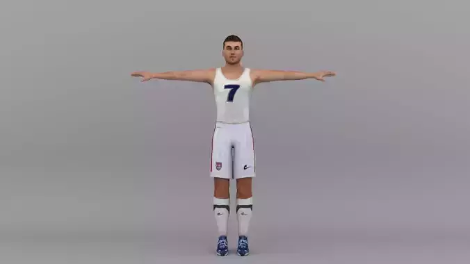 Male-character soccer player