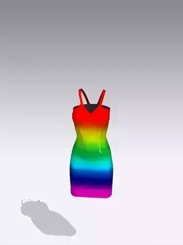 3D Woman Garment 3D model
