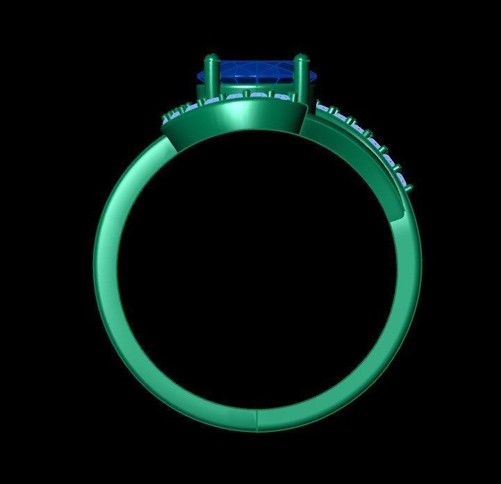Ring 50 3D print model_4