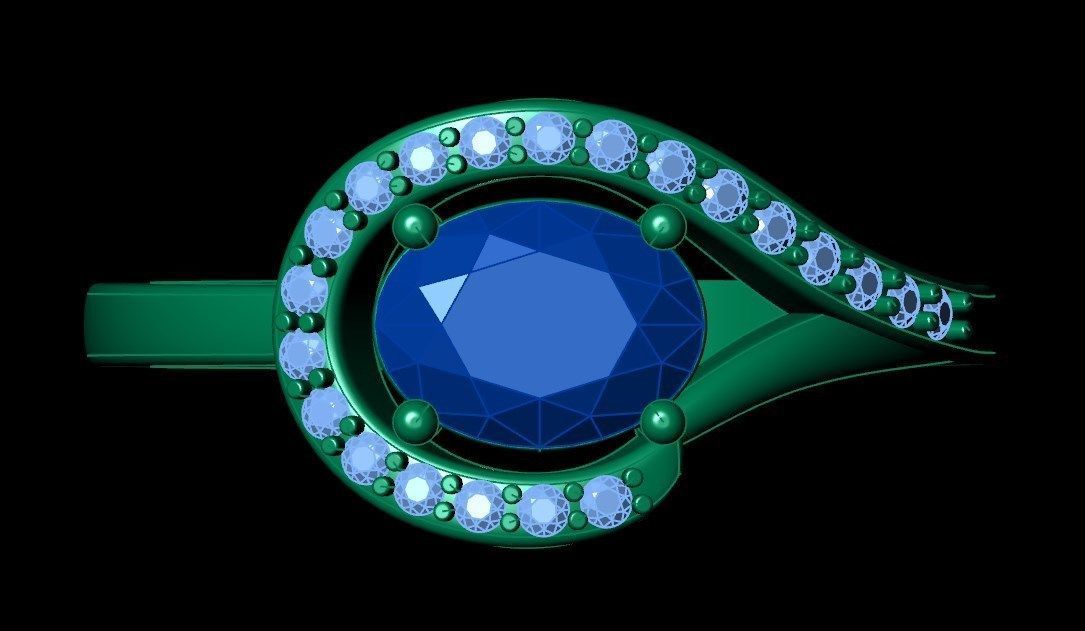 Ring 50 3D print model_8