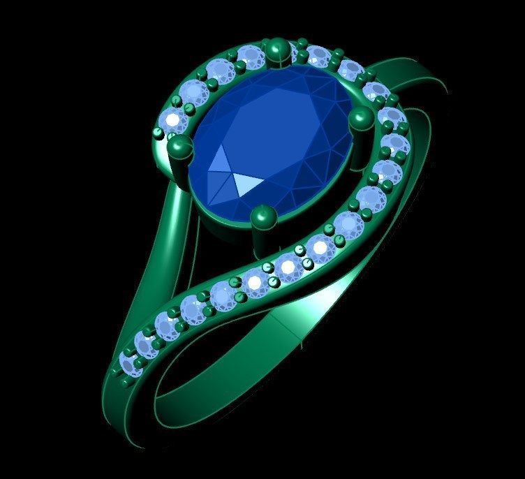 Ring 50 3D print model_9