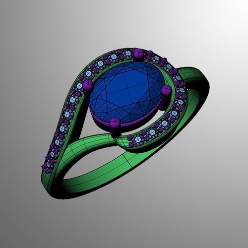 Ring 50 3D print model_2