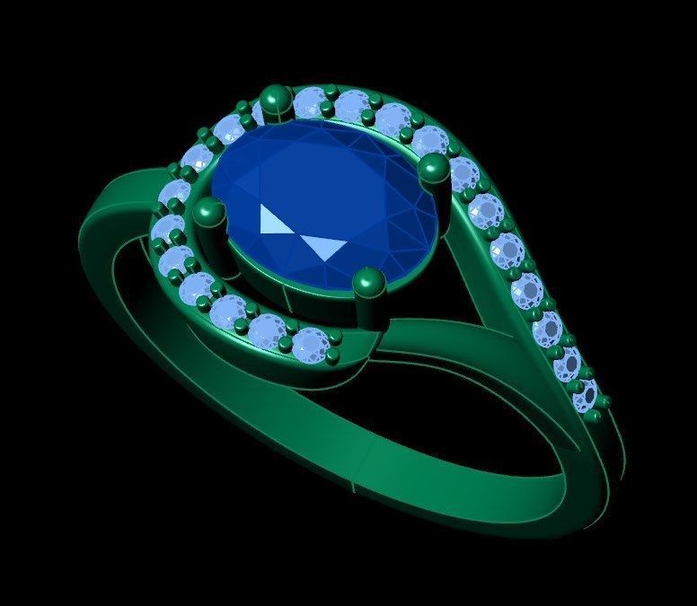 Ring 50 3D print model_6