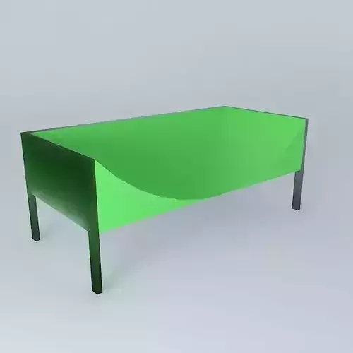 Green modern couch 