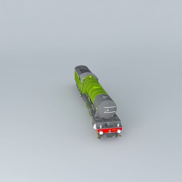Flying Scotsman Free 3D model_2