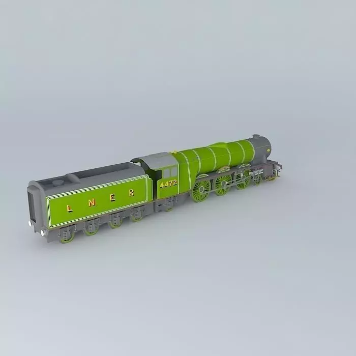 Flying Scotsman Free 3D model_0