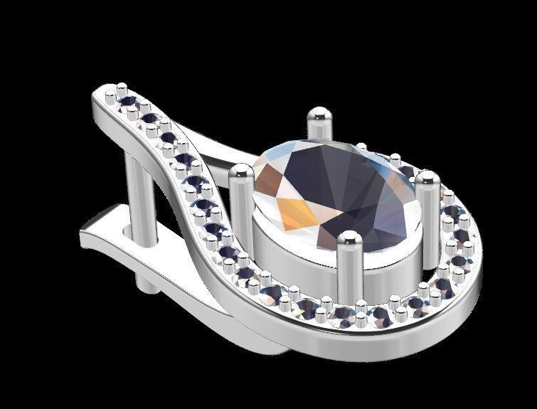 Earrings 50 3D print model_11