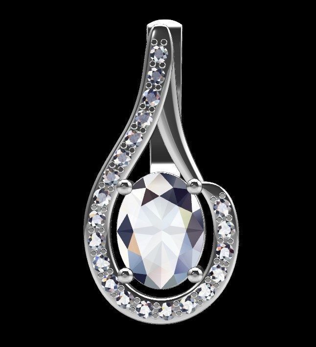 Earrings 50 3D print model_12