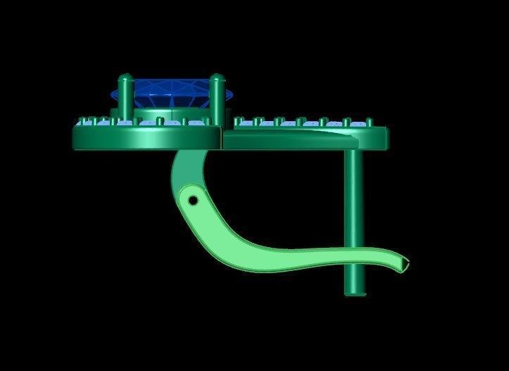 Earrings 50 3D print model_4