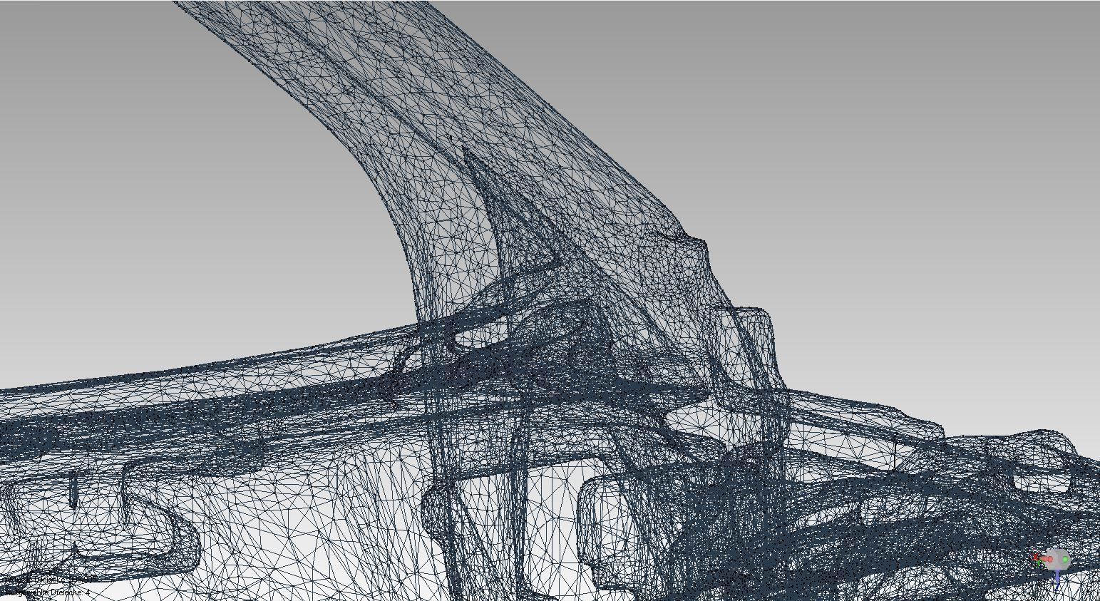 Automotive Car Body - Body in White 3D print model_6