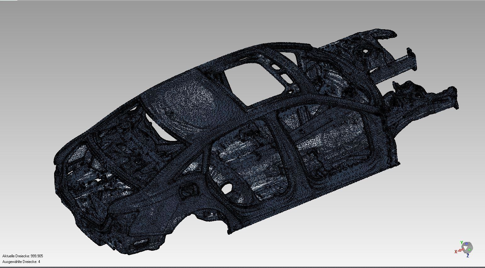 Automotive Car Body - Body in White 3D print model_5