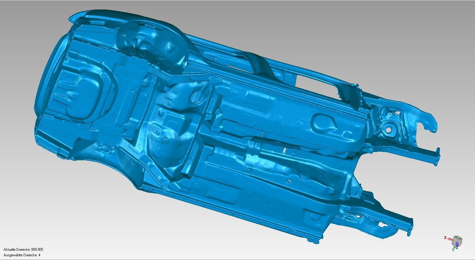 Automotive Car Body - Body in White 3D print model_3