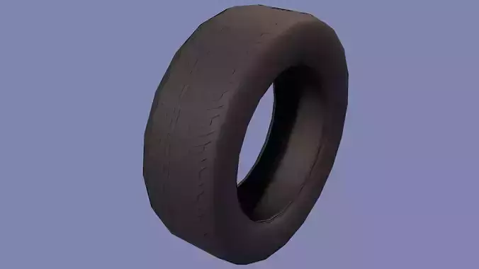 Generic Low Poly car tire