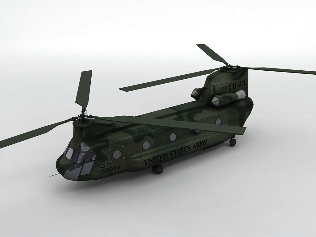 CH47 Chinook Helicopter
