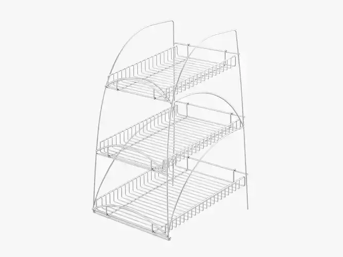 Supermarket Wire Shelving