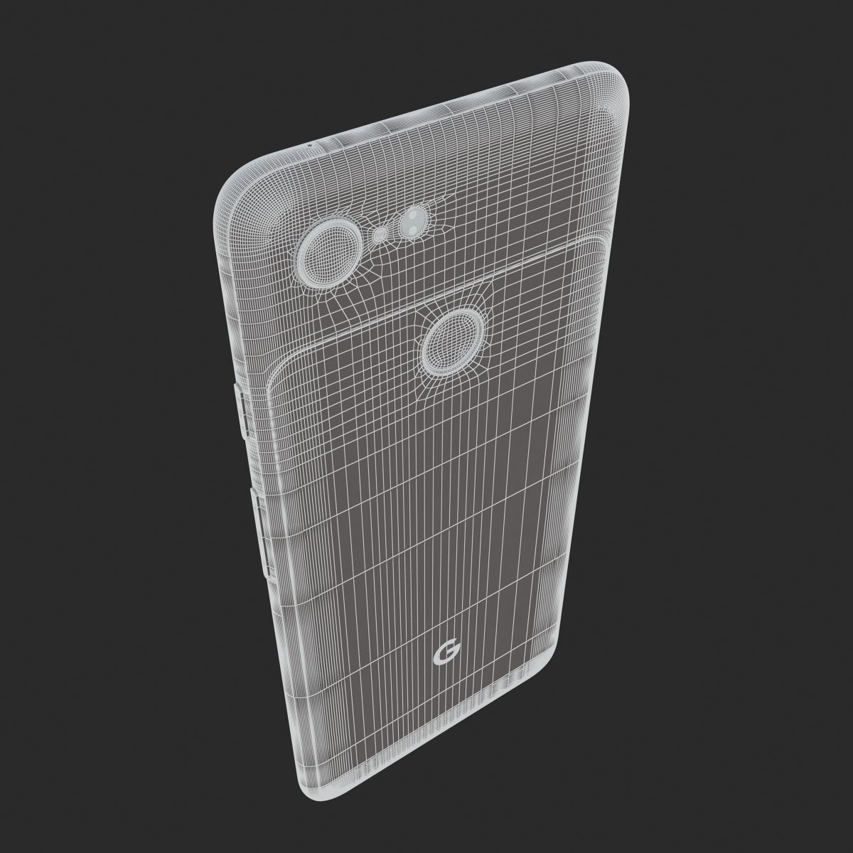 Google Pixel 3 and Pixel 3 XL Black Collection 3D model_14