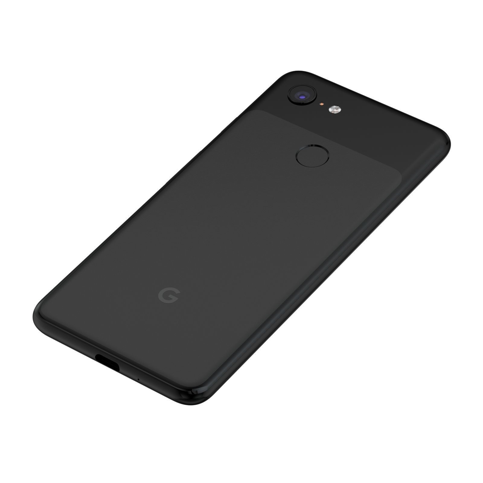 Google Pixel 3 and Pixel 3 XL Black Collection 3D model_4