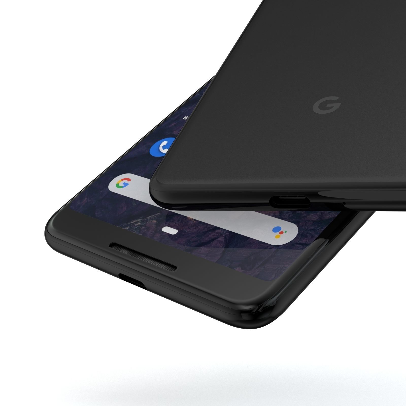 Google Pixel 3 and Pixel 3 XL Black Collection 3D model_26